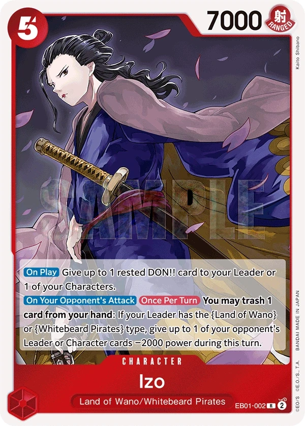 Izo (EB01-002) One Piece card