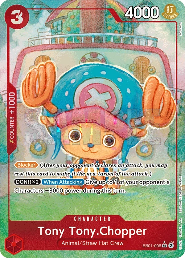 Tony Tony.Chopper (EB01-006_p1) Alt Art One Piece card