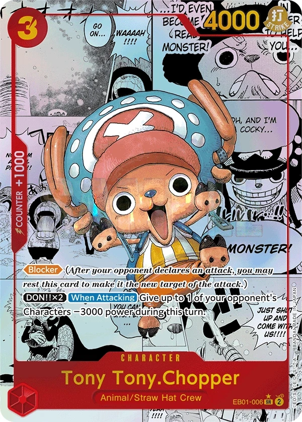 Tony Tony.Chopper (EB01-006_p2) Alt Art One Piece card