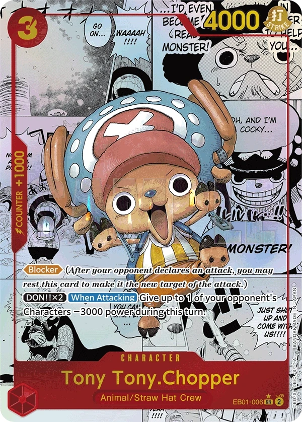 Tony Tony.Chopper (EB01-006_r1) Reprint One Piece card
