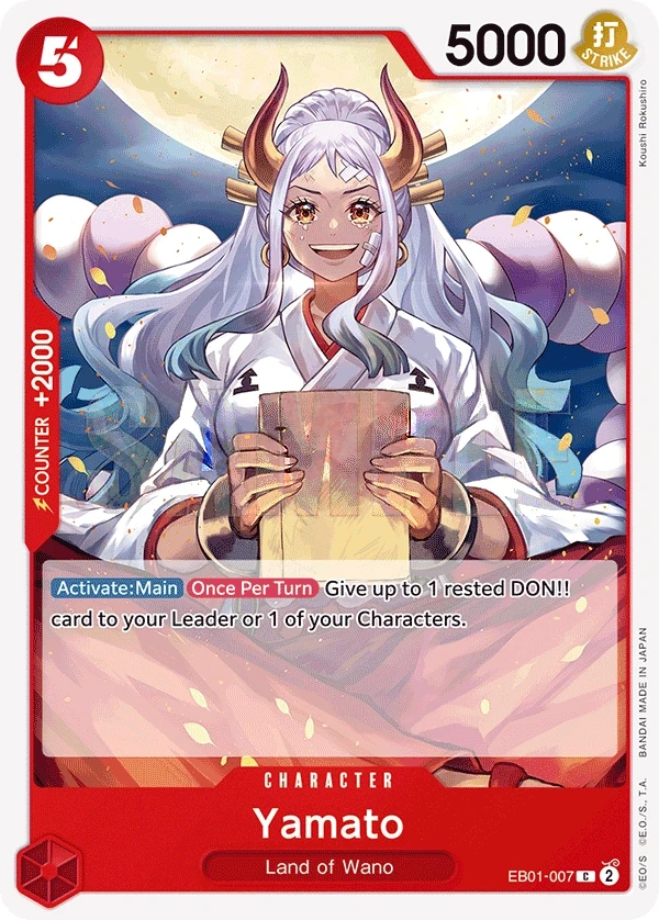 Yamato (EB01-007) One Piece card