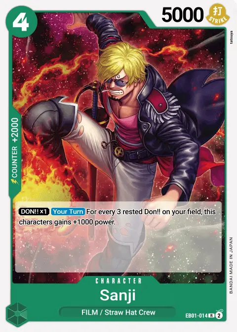 Sanji (EB01-014) One Piece card