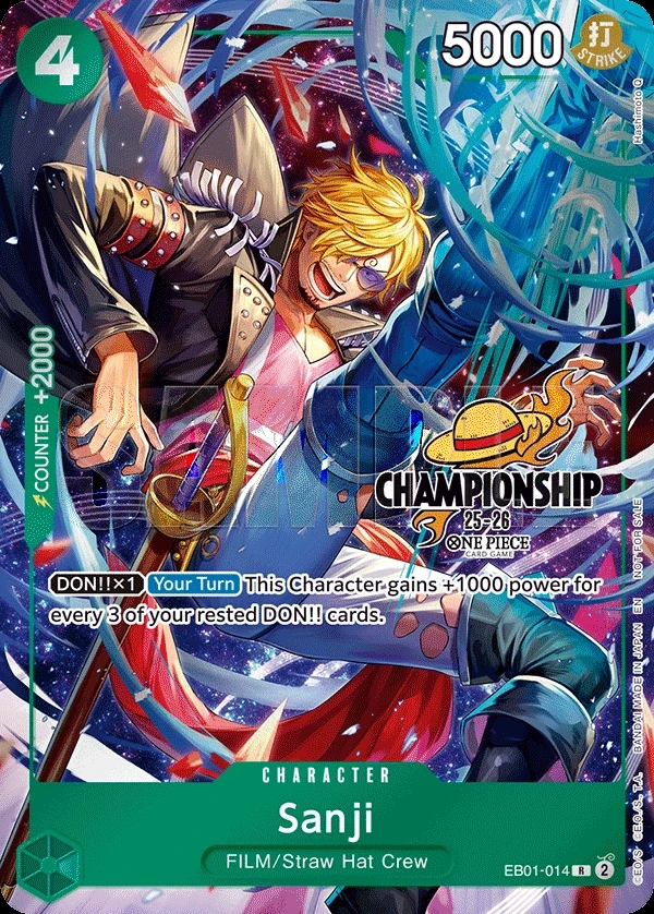 Sanji (EB01-014_p1) Alt Art One Piece card