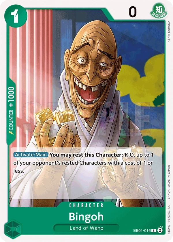 Bingoh (EB01-016) One Piece card