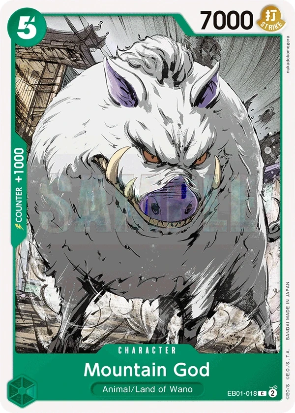 Mountain God (EB01-018) One Piece card