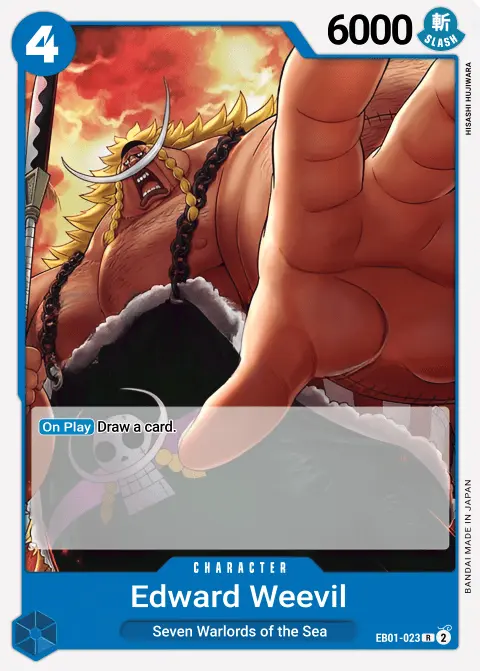 Edward Weevil (EB01-023) One Piece card