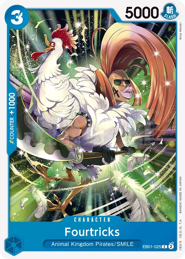 Fourtricks (EB01-025) One Piece card
