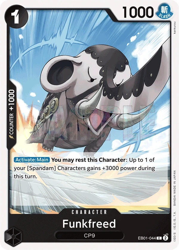 Funkfreed (EB01-044) One Piece card