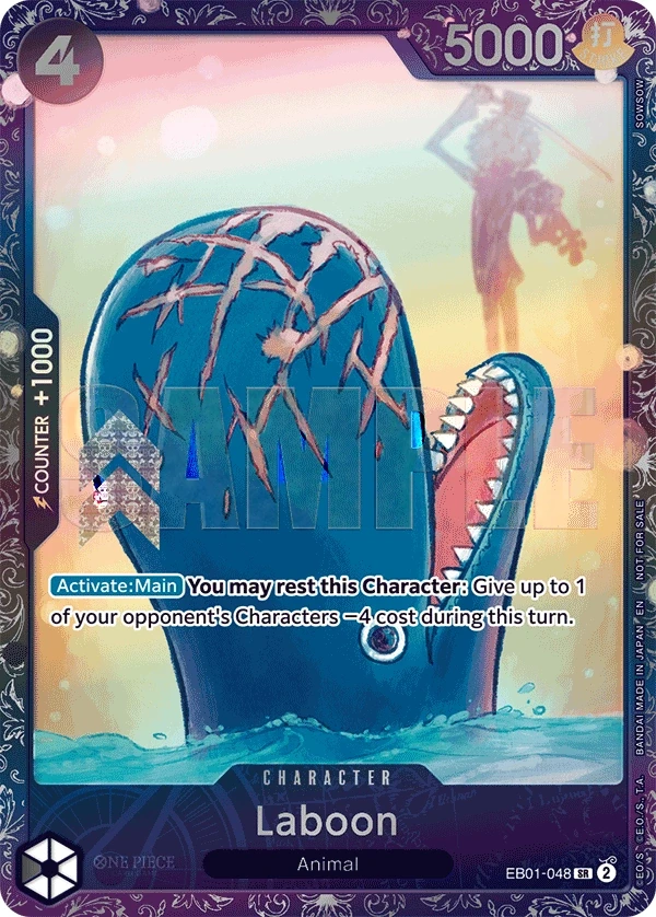 Laboon (EB01-048_p2) Alt Art One Piece card