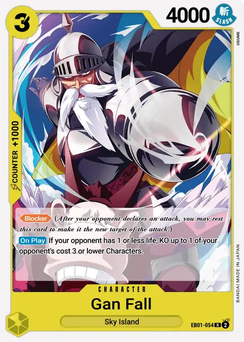 Gan.Fall (EB01-054) One Piece card