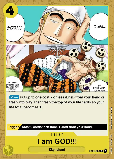 Did Someone Say...Kami? (EB01-060) One Piece card