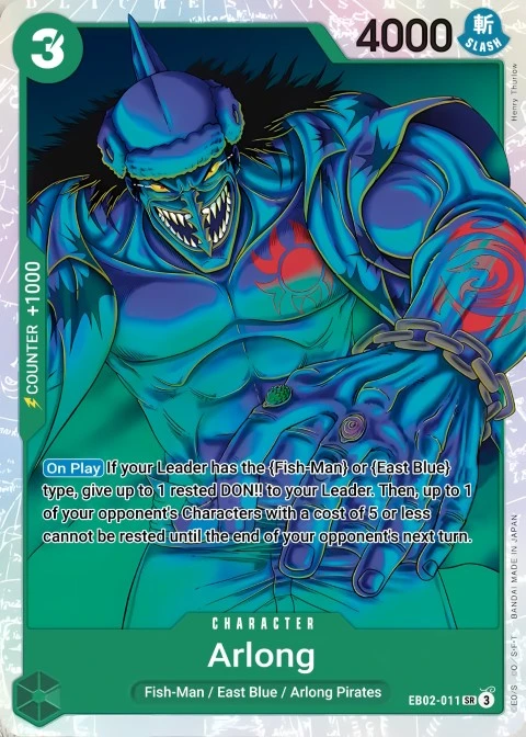 Arlong (EB02-011) One Piece card