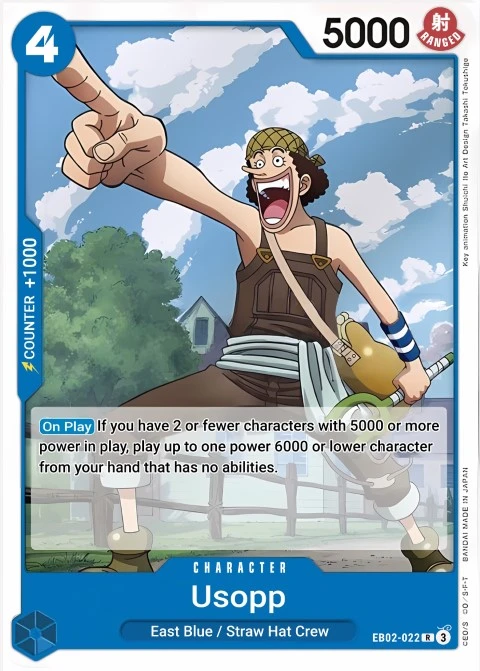 Usopp (EB02-022) One Piece card