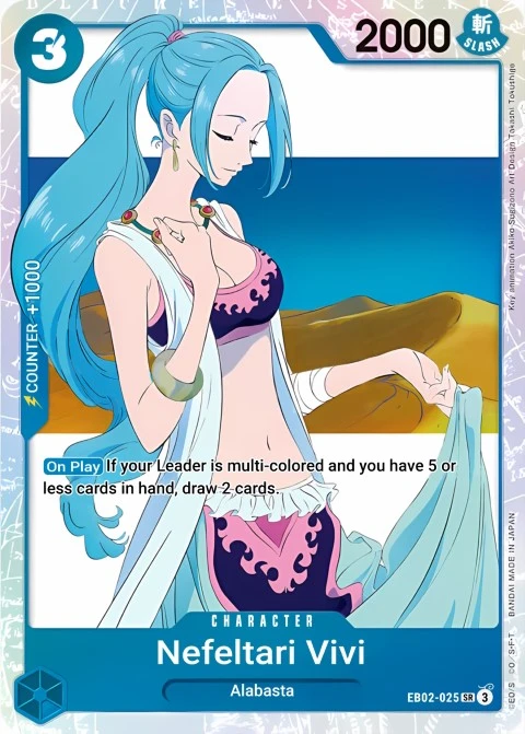 Nefeltari Vivi (EB02-026) One Piece card
