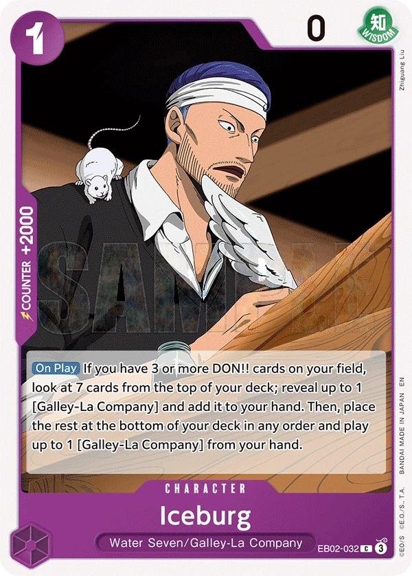 Iceburg (EB02-032) One Piece card
