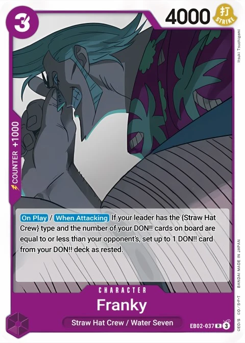 Franky (EB02-037) One Piece card