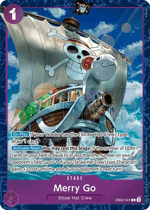 Merry Go (EB02-041_p1) Alt Art One Piece card