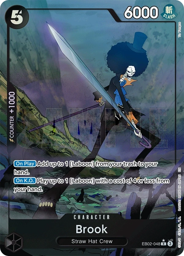 Brook (EB02-048_p1) Alt Art One Piece card