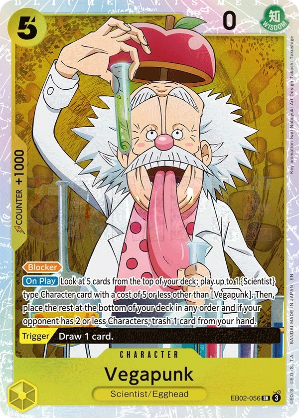 Vegapunk (EB02-056) One Piece card