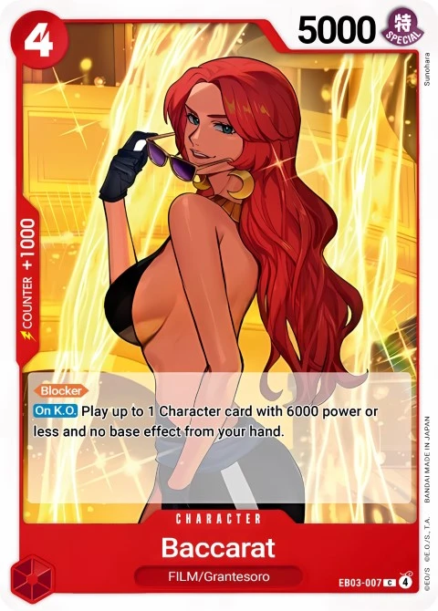 Baccarat (EB03-007) One Piece card