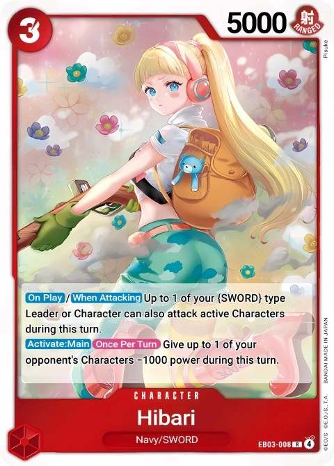 Hibari (EB03-008) One Piece card