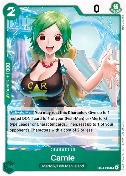 Camie (EB03-015) One Piece card