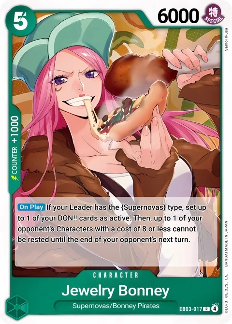 Jewelry Bonney (EB03-017) One Piece card