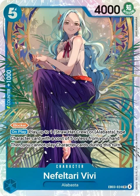 Nefeltari Vivi (EB03-024) One Piece card