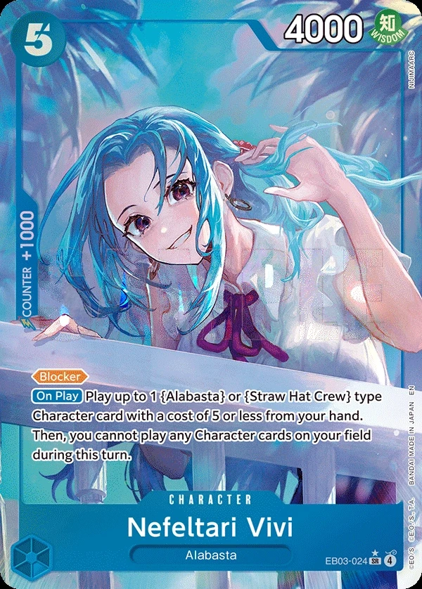 Nefeltari Vivi (EB03-024_p1) Alt Art One Piece card