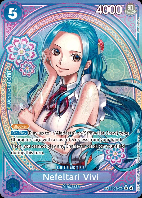 Nefeltari Vivi (EB03-024_p2) SP One Piece card