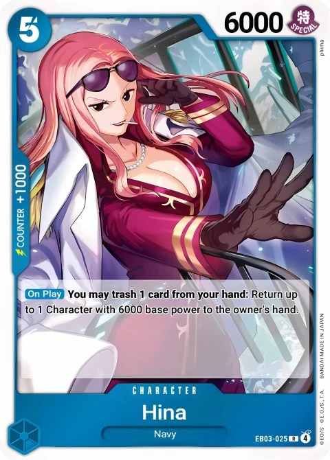 Hina (EB03-025) One Piece card