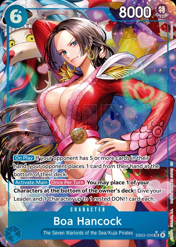 Boa Hancock (EB03-026_p1) Alt Art One Piece card