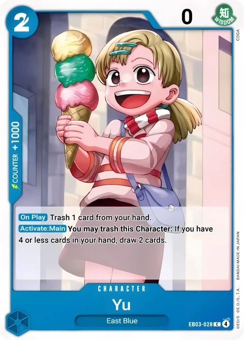 Yu (EB03-028) One Piece card