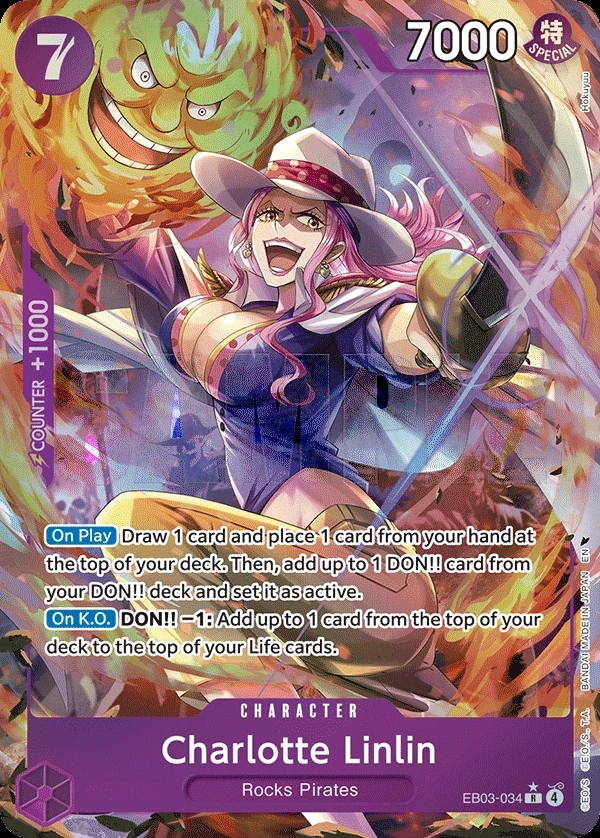 Charlotte Linlin (EB03-034_p1) Alt Art One Piece card