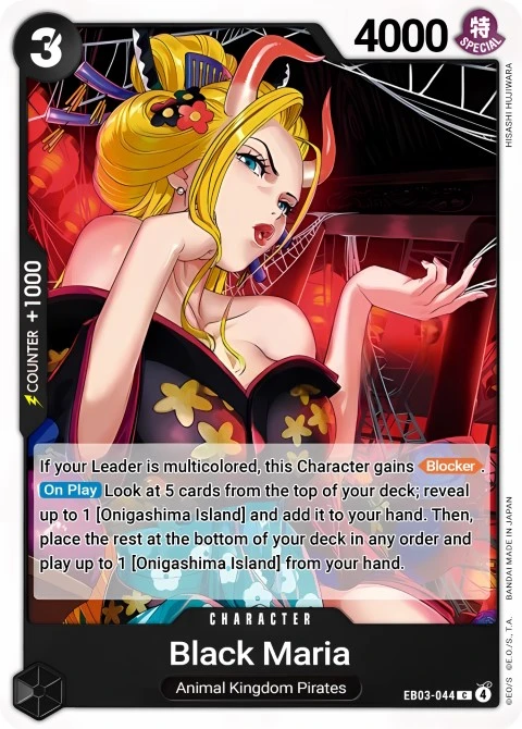Black Maria (EB03-044) One Piece card