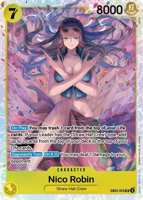 Nico Robin (EB03-055) One Piece card
