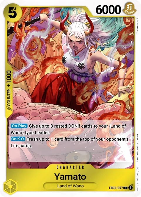 Yamato (EB03-057) One Piece card