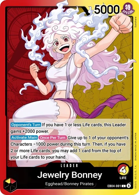Jewelry Bonney (EB04-001) One Piece card