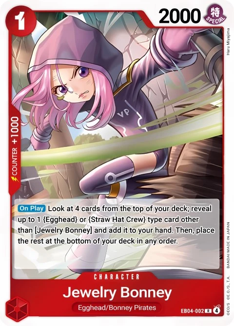 Jewelry Bonney (EB04-002) One Piece card
