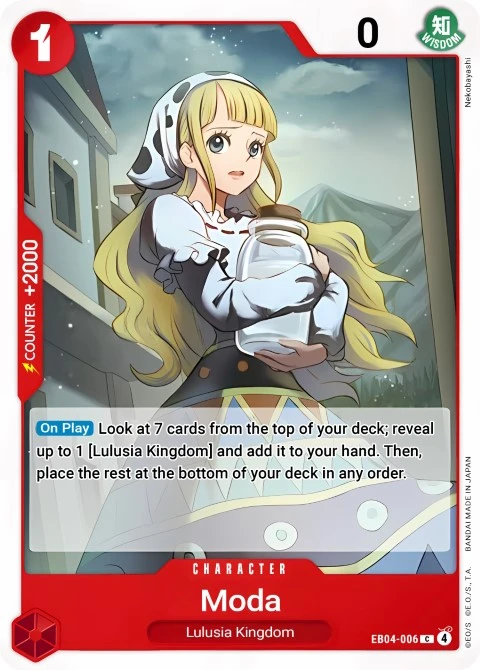 Moda (EB04-006) One Piece card