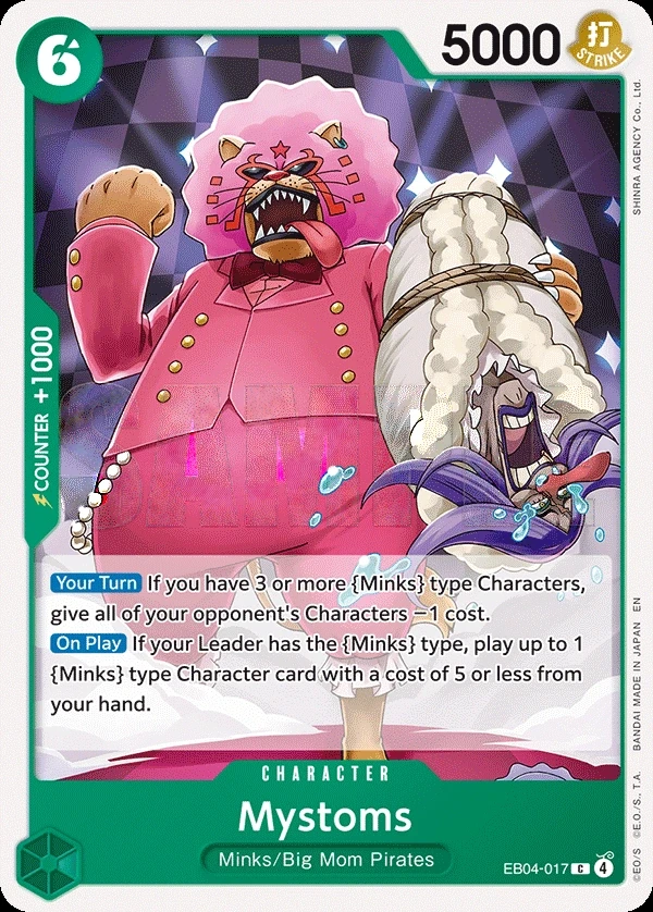 Mystoms (EB04-017) One Piece card