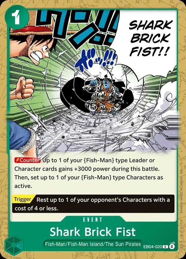 Shark Brick Fist (EB04-020) One Piece card