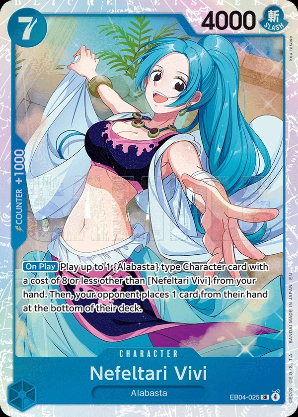 Nefeltari Vivi (EB04-025) One Piece card