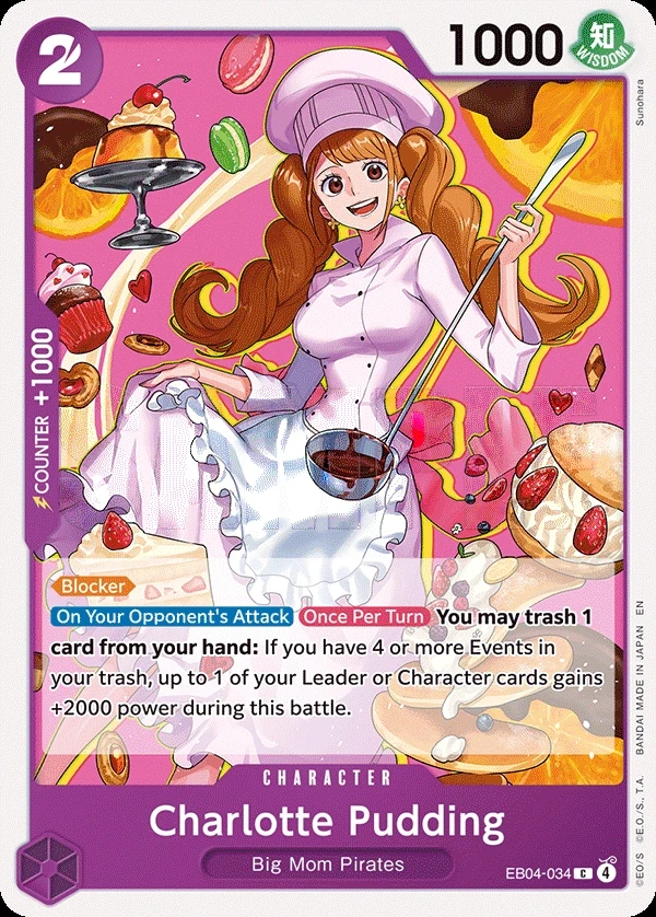 Charlotte Pudding (EB04-034) One Piece card