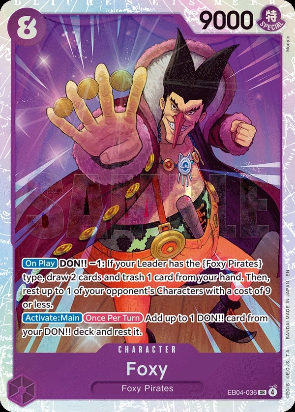 Foxy (EB04-036) One Piece card