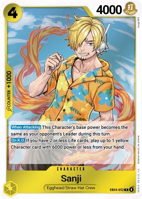 Sanji (EB04-052) One Piece card