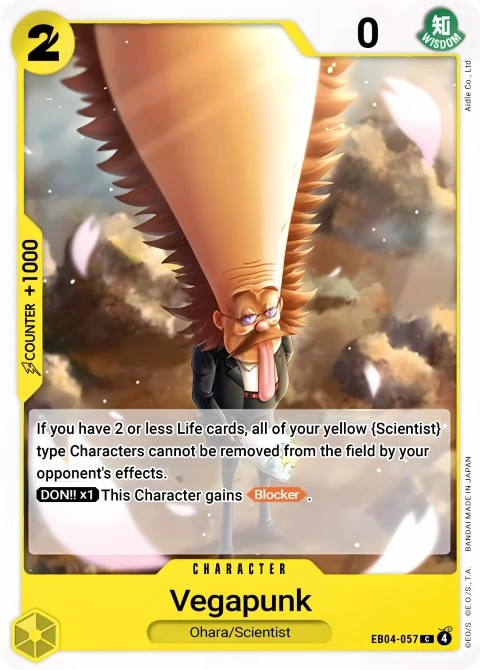 Vegapunk (EB04-057) One Piece card