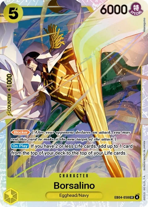 Borsalino (EB04-058) One Piece card
