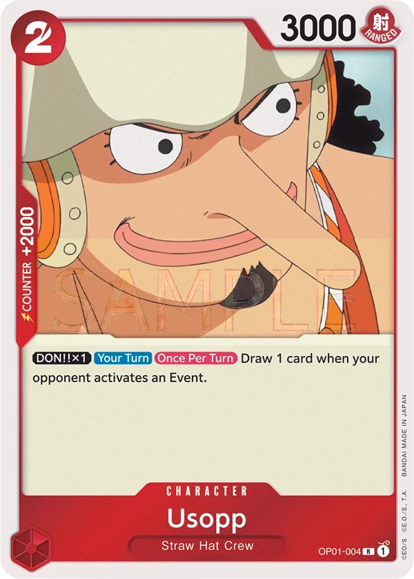 Usopp (OP01-004) One Piece card