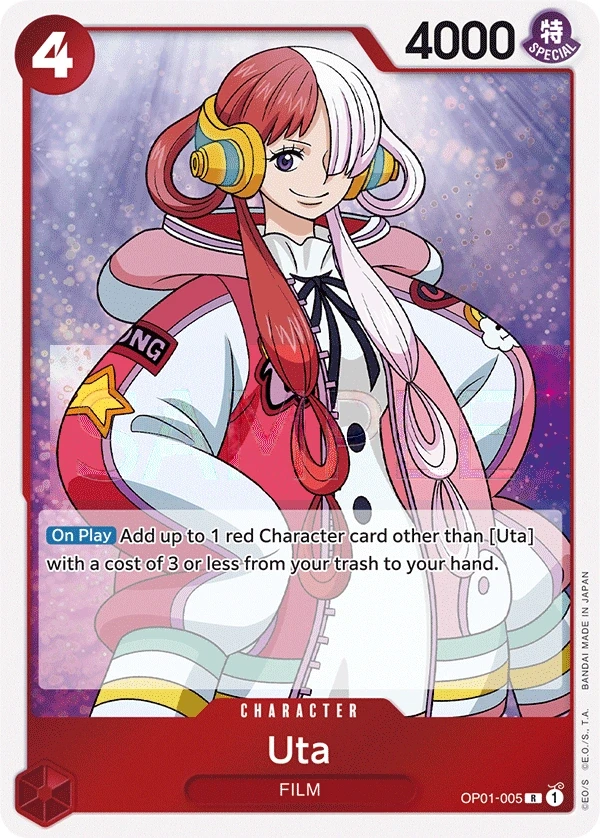 Uta (OP01-005) One Piece card